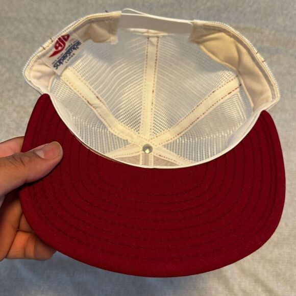 Stanford Cardinals University Hat Cap AJD Lucky Stripe Snapback Vintage - Picture 5 of 5